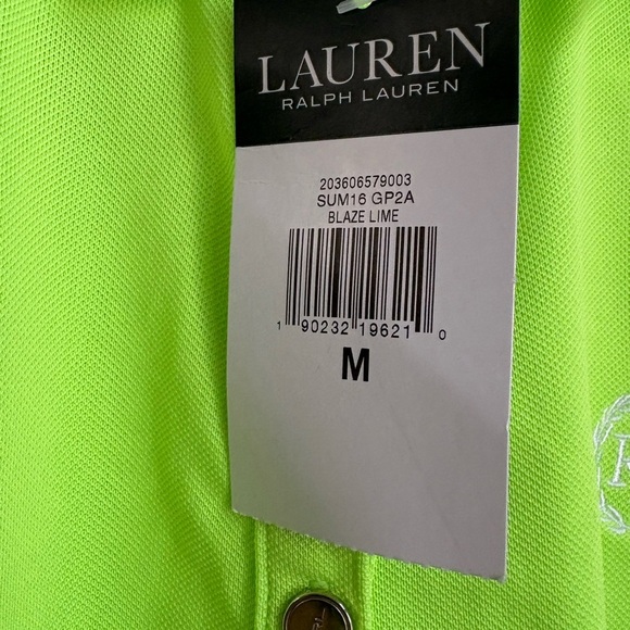 RALPH LAUREN ACTIVE POLO SHIRT SIZE M NWT - Picture 7 of 7